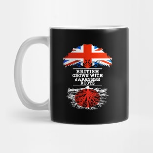 British Grown With Japanese Roots - Gift for Japanese With Roots From Japan Mug